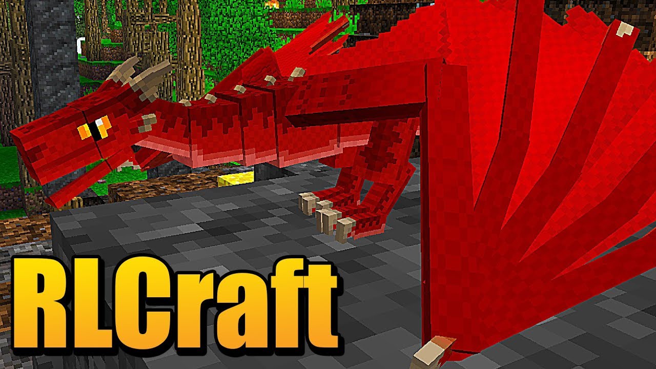 💀 WALKA Z PIERWSZYM SMOKIEM w NAJTRUDNIEJSZYM MINECRAFCIE (RLCraft)