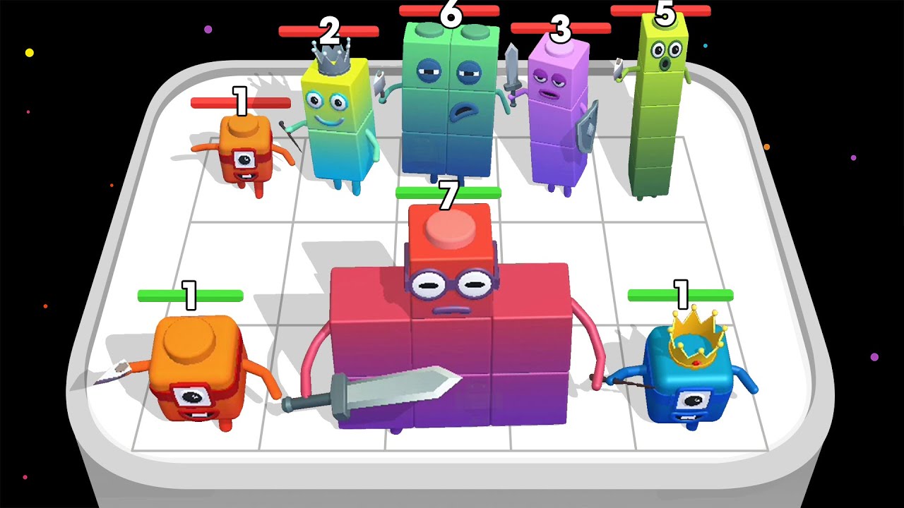 MERGE NUMBERBLOCK RUN — бои слияния ✔️ 123456789