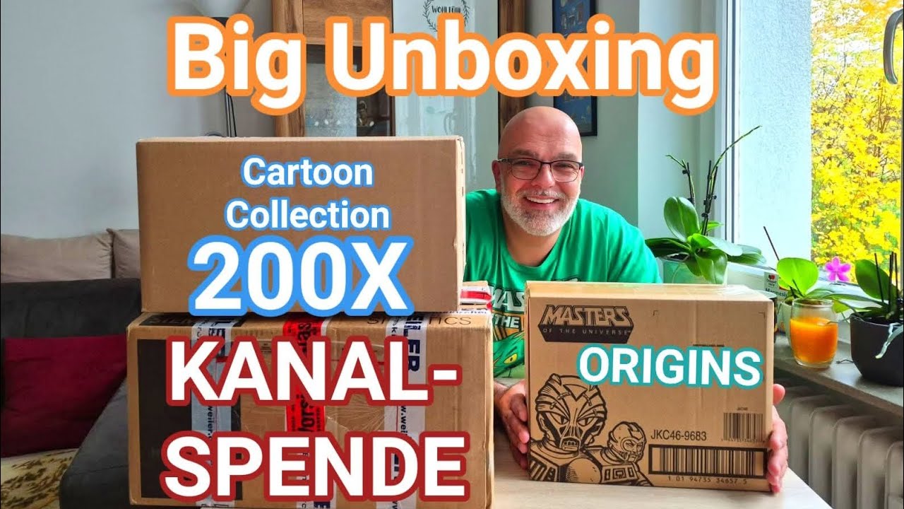 MOTU Origins Multi-Bot, Cartoon Collection 200X & Super Coole Kanal-Spende 
