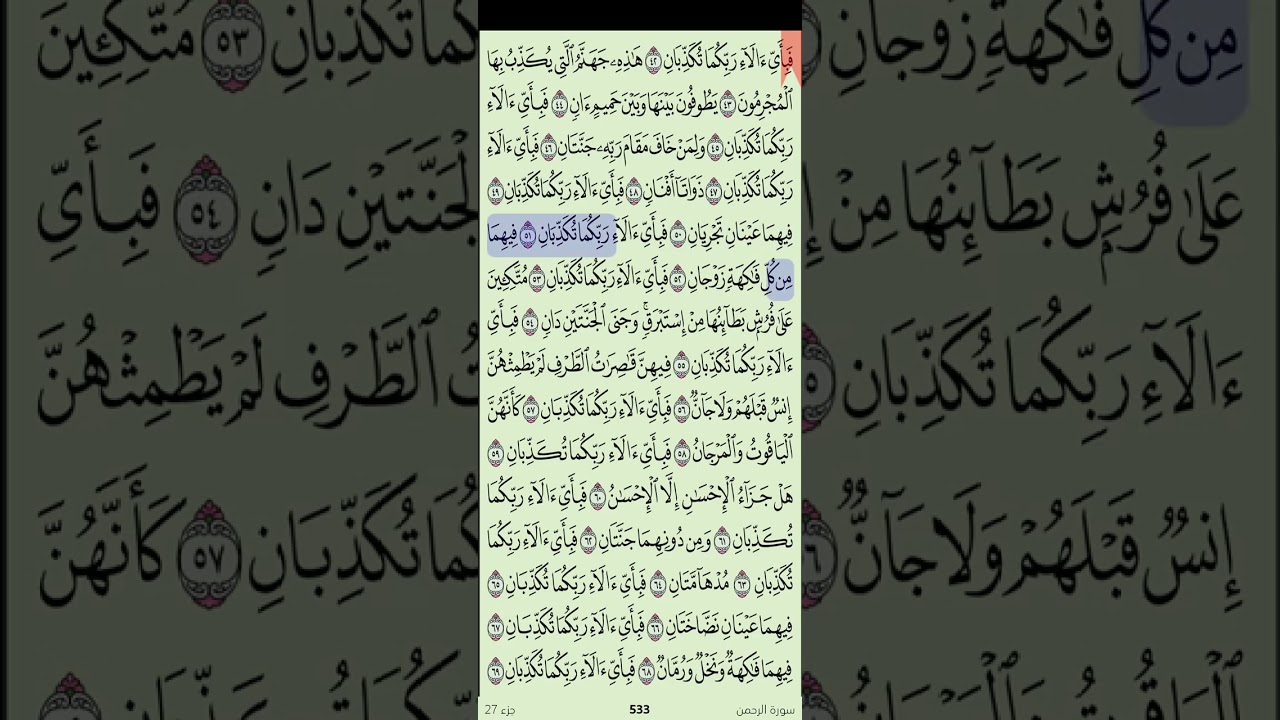 سورة الرحمن كاملة بصوت الشيخ ياسر الدوسري | تلاوة خاشعة تهز القلوب 🌿