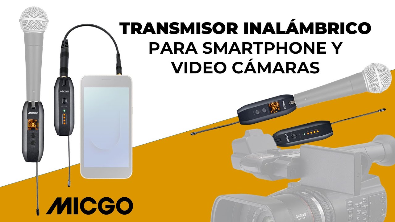 NUEVOS Micrófonos para celulares MICGO