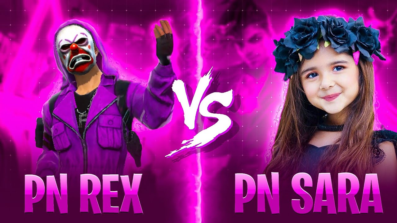 PN REX VS PN SARA || 1 VS 1 WITH 8 YEAR CUTE GIRL || OMG 🥰 CLASH BATTLE - GARENA FREE FIRE !!!