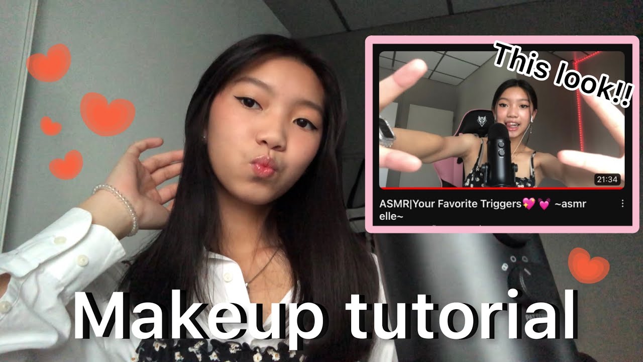 ASMR|Makeup Tutorial?~asmr elle~