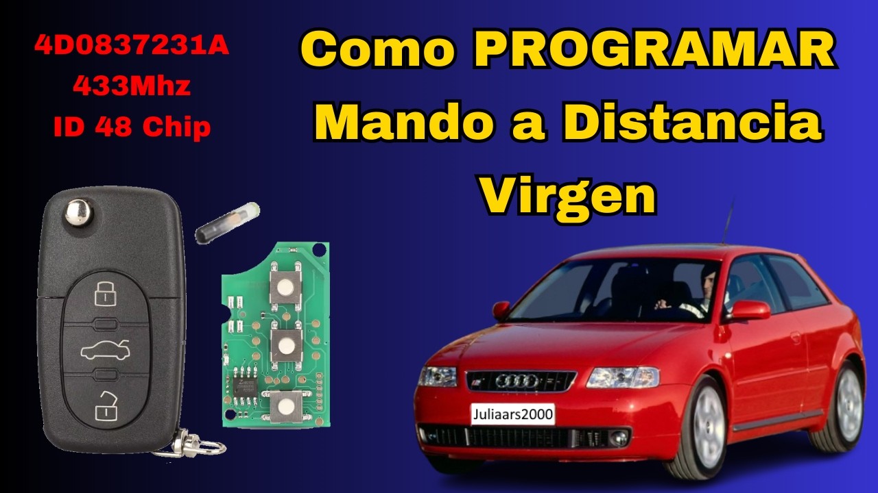 Cómo Programar una Llave de Aliexpress para Audi A3 VÁLIDO para Golf Passat Polo A4 A6 TT Leon Ibiza