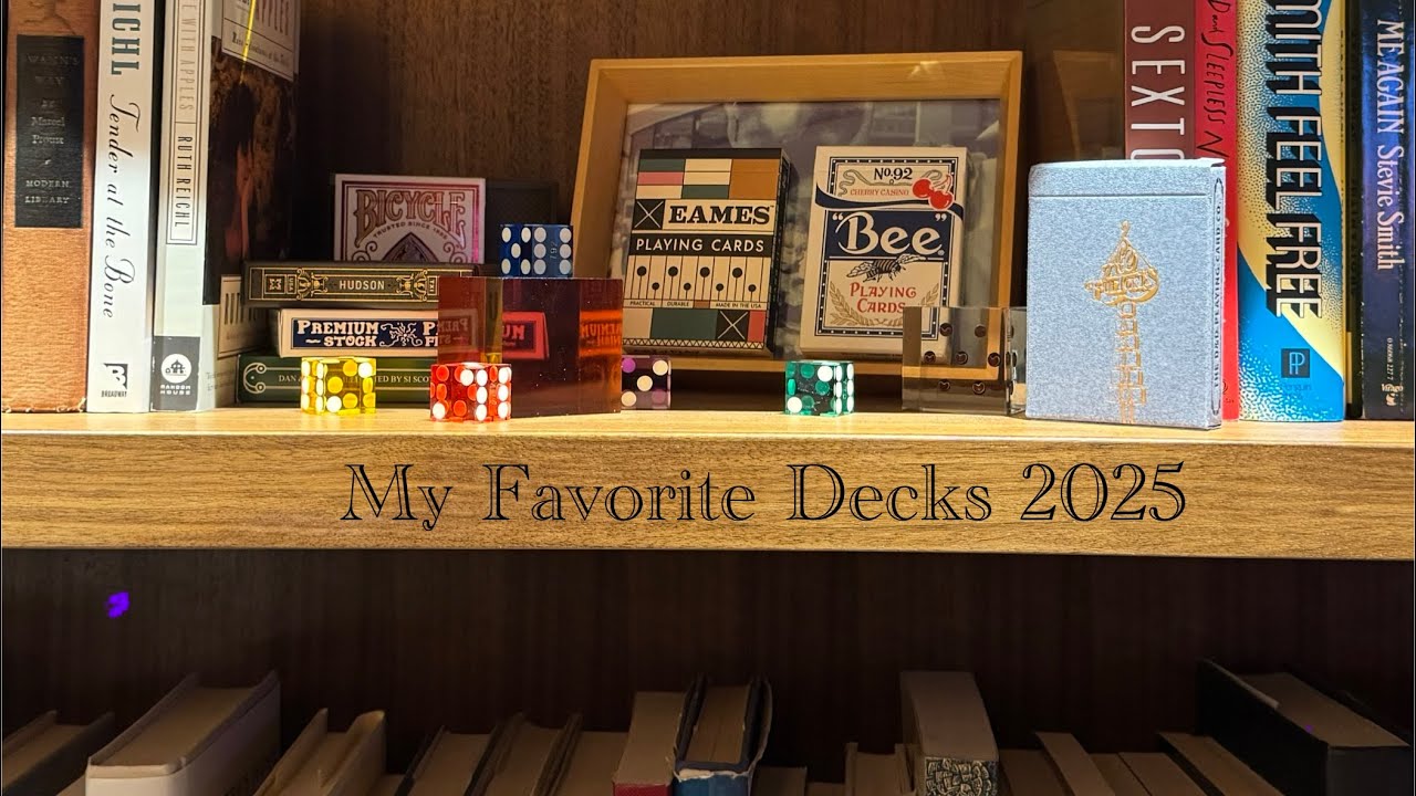 My Top 5 Decks of 2025 (PLUS Magic Trick Tutorial)