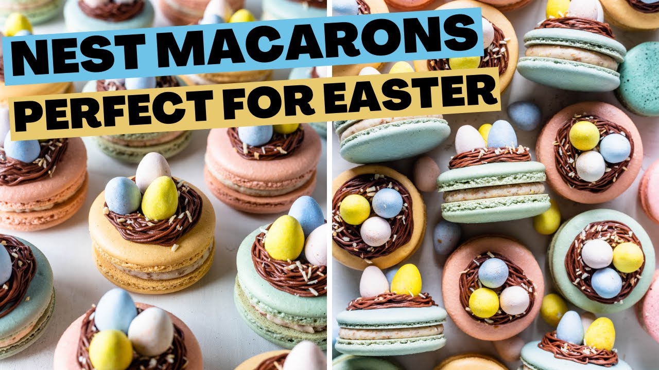Nest Macarons 🐰 🐣