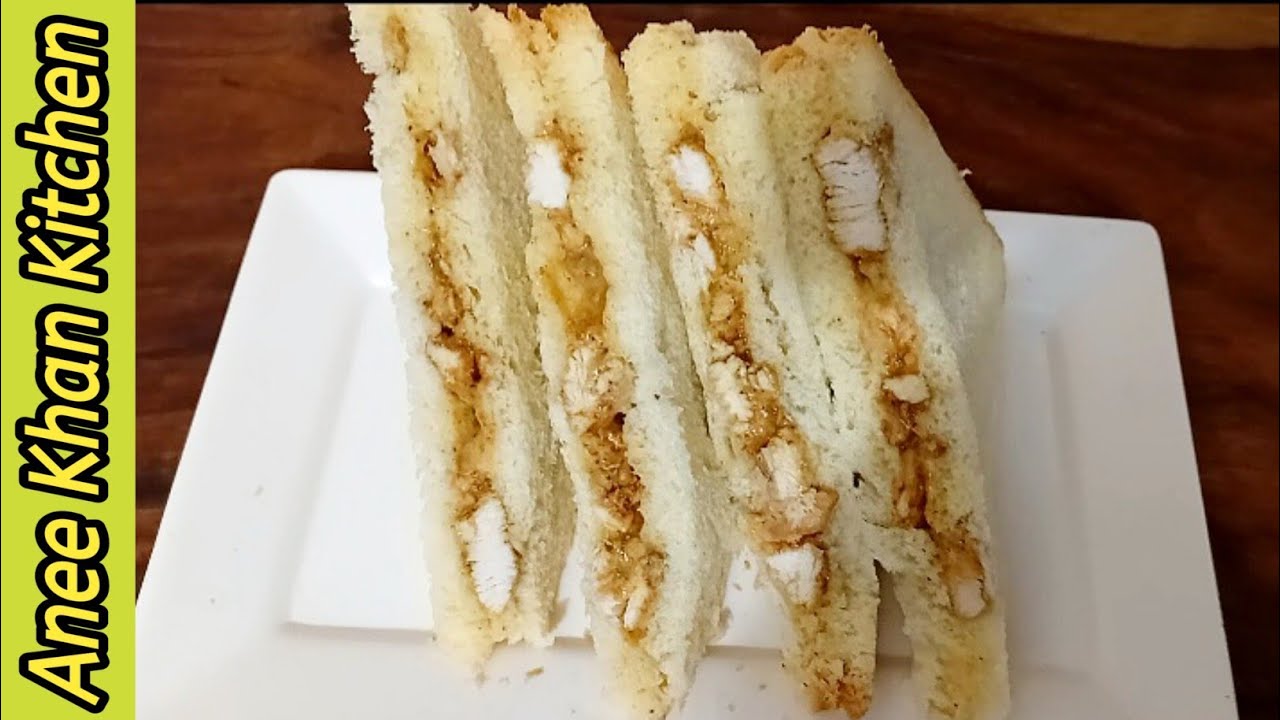 Chicken Tikka sandwich Recipe By Anee Khan I Chicken Sandwich Recipe | bakery style chicken Sandwich