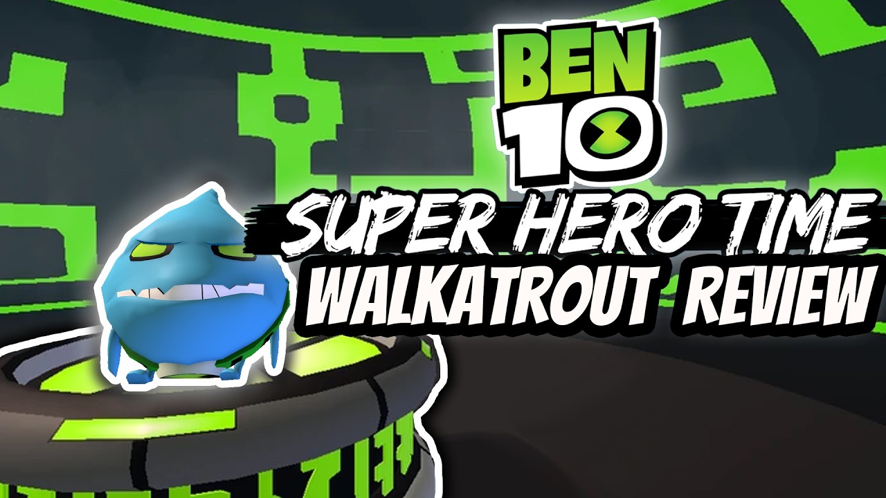 Представляем вам WALKATROUT в игре Ben 10 Super Hero Time на Roblox! (Полный обзор!)