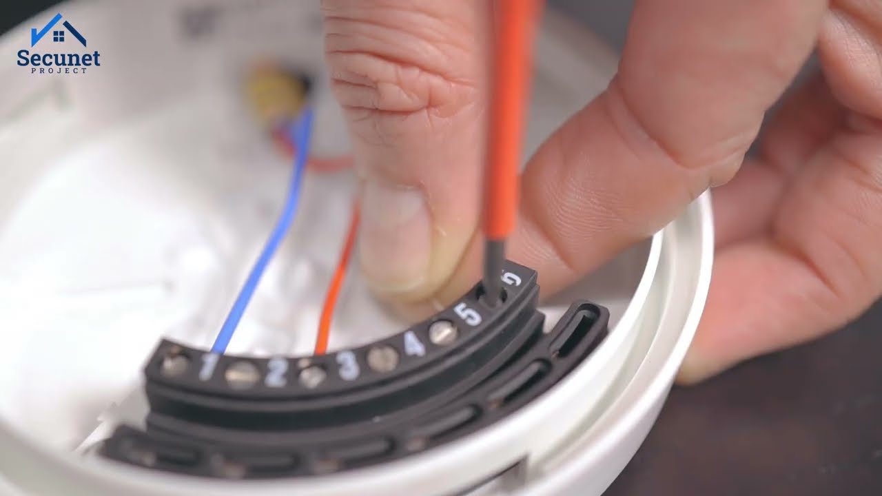 Detector combinat de fum și temperatură SCHRACK SECONET