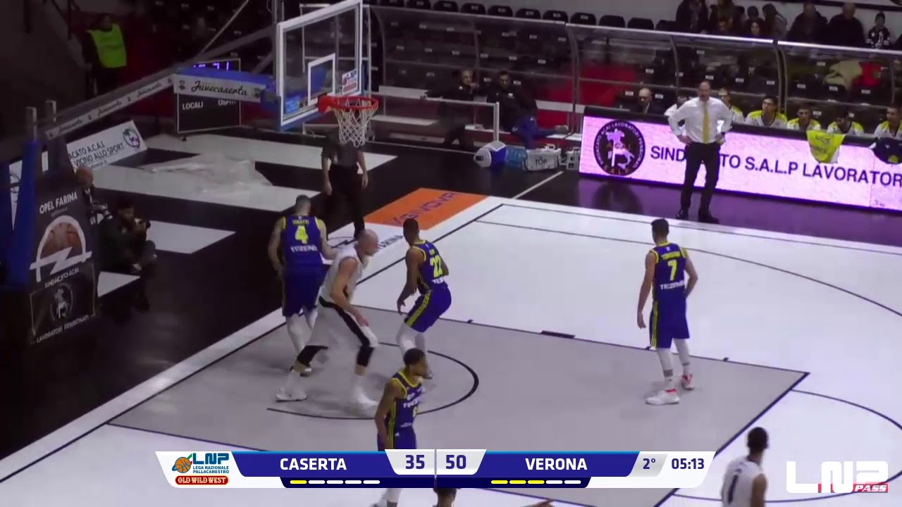Sporting Club Juvecaserta – Tezenis Verona 64-62