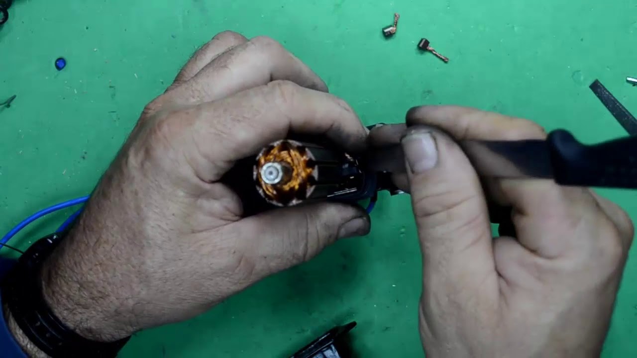 Aprende a cambiar y ajustar las escobillas de un motor de 12v