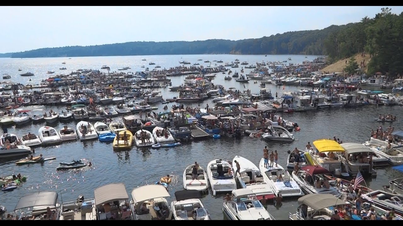 Hot Boat Weekend 2013, Hardy Dam Pond, Newaygo, MI
