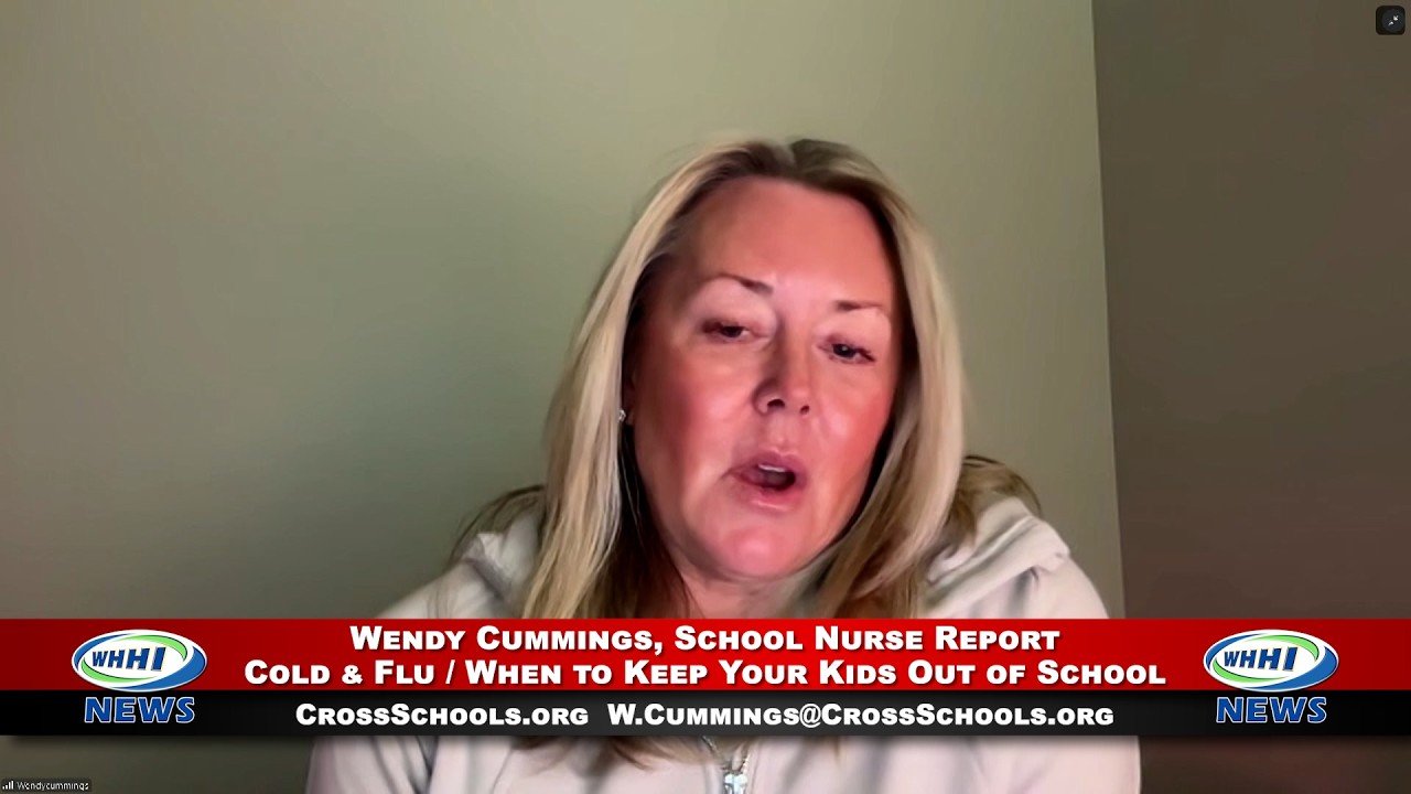 WHHI NEWS | Wendy Cummings: When to Keep Your Kids Out of School | School Nurse Report | WHHITV