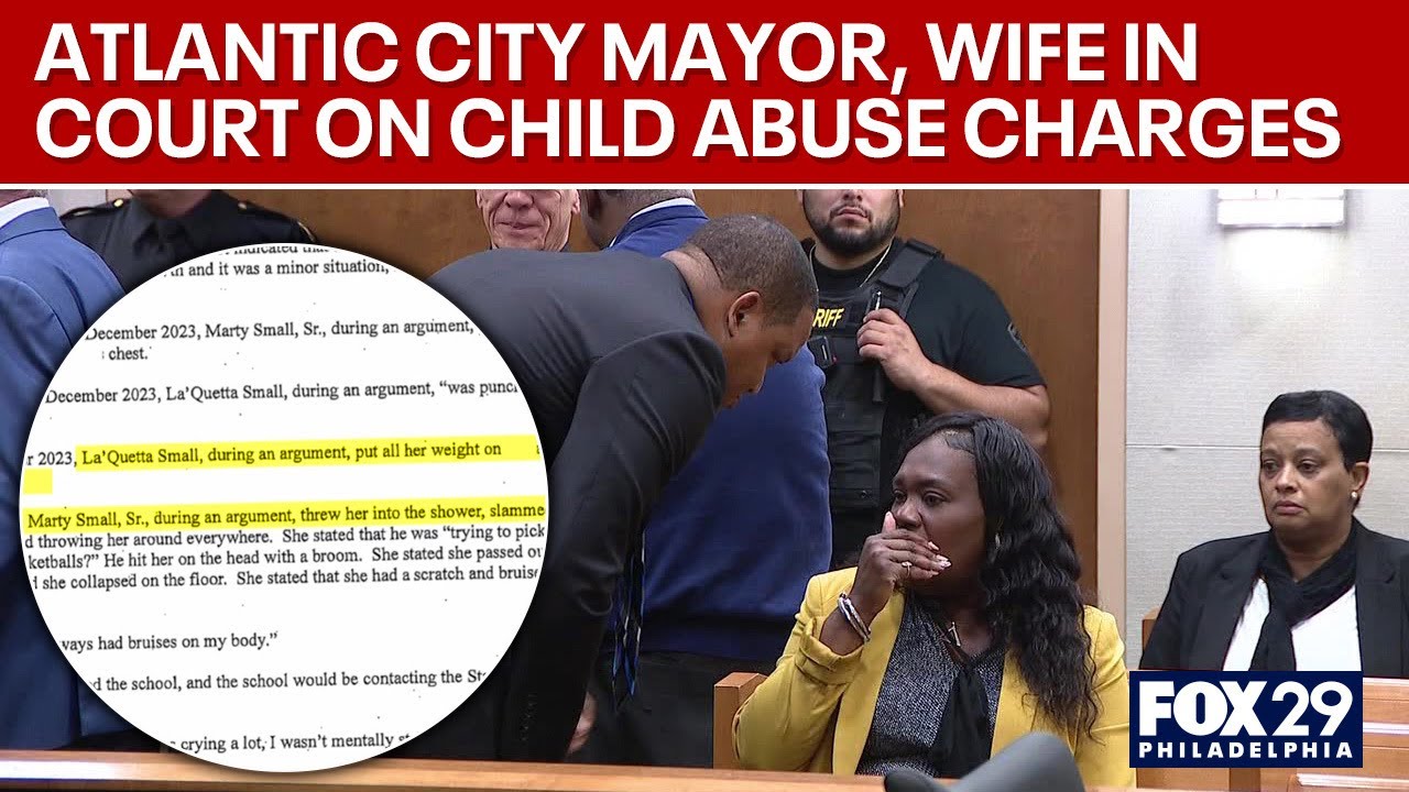 Atlantic City Mayor, wife plead not guilty to child abuse charges