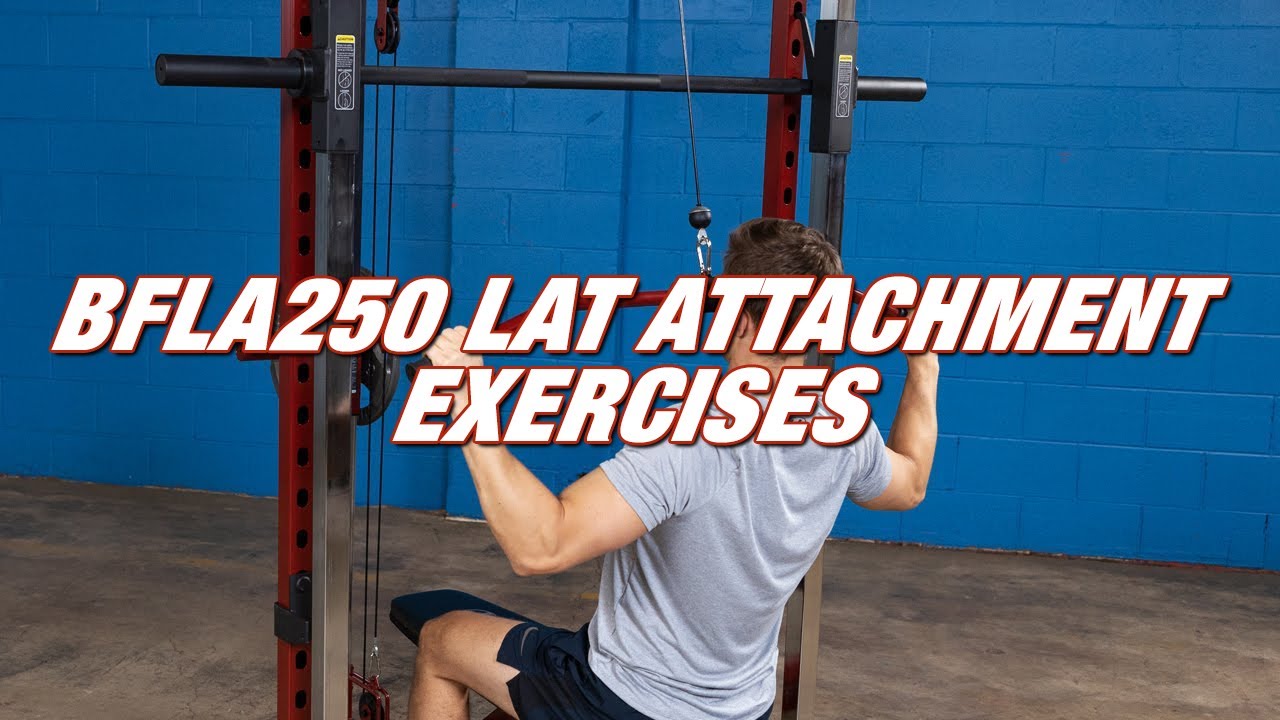 Best Fitness BFLA250 Lat Attachment (Exercises) / Best Smith Machine Lat Attachment Exercises