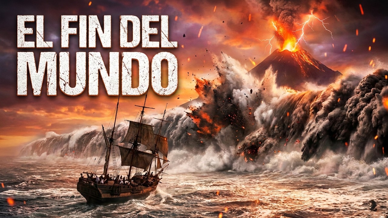 ERUPCION DEL KRAKATOA EN 1883 -  VIVE EL HORROR EN CARNE PROPIA DE MANERA REALISTA.