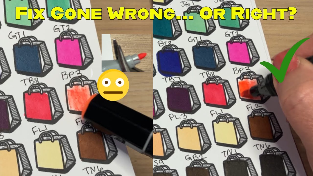 🎨 How To Fix DRY Alcohol Markers (…And Breaking One in the Process!) 💀