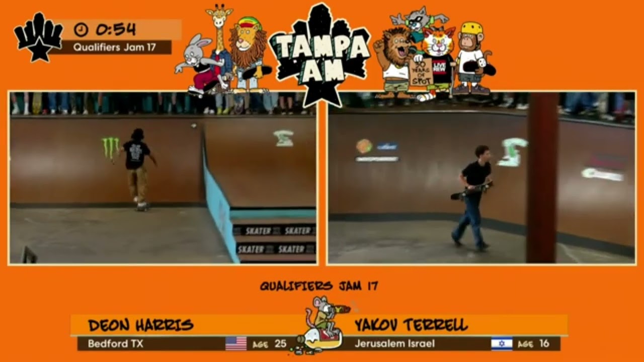 SATURDAY QUALIFIER TAMPA AM 2024 - DEON HARRIS VS YAKOV TERRELL