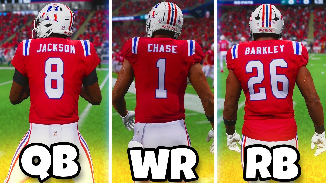 I Built The New England Patriots A Super Team!