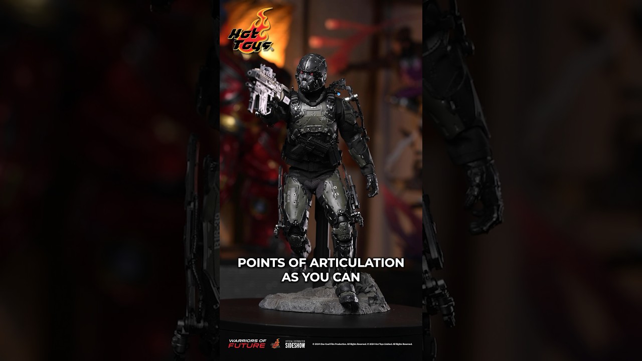 Posing Hot Toys Warriors of Future Johnson 🔥