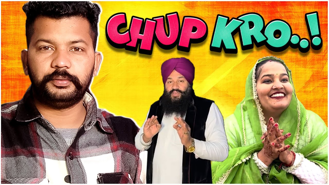 Chup Kro Netar Saab || Roast JASMIN  MAHAL & Her PAPA ji... 🤣😂😀