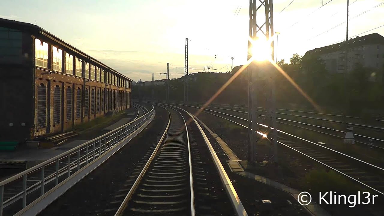 Führerstandsmitfahrt S-Bahn Berlin Wartenberg - Westkreuz S75