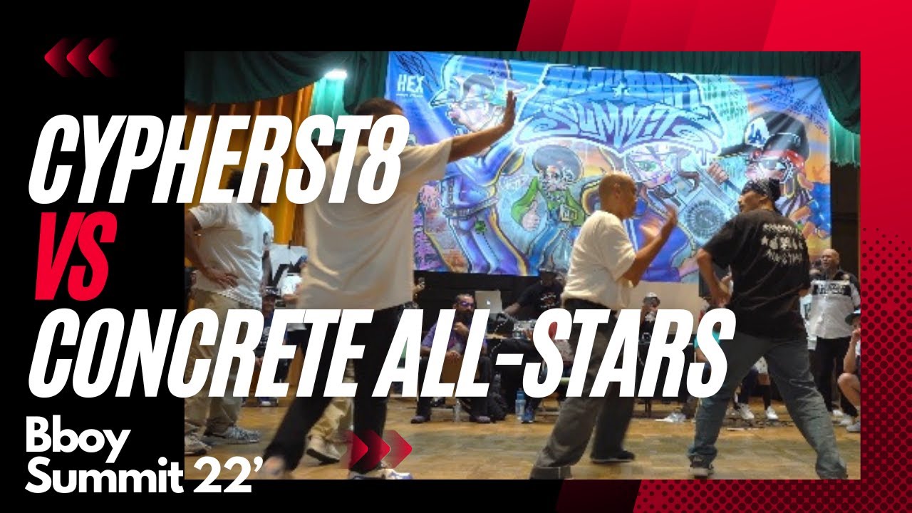 Cypherst8 Vs Concrete All-Stars FINAL BATTLE at Bboy Summit 2022