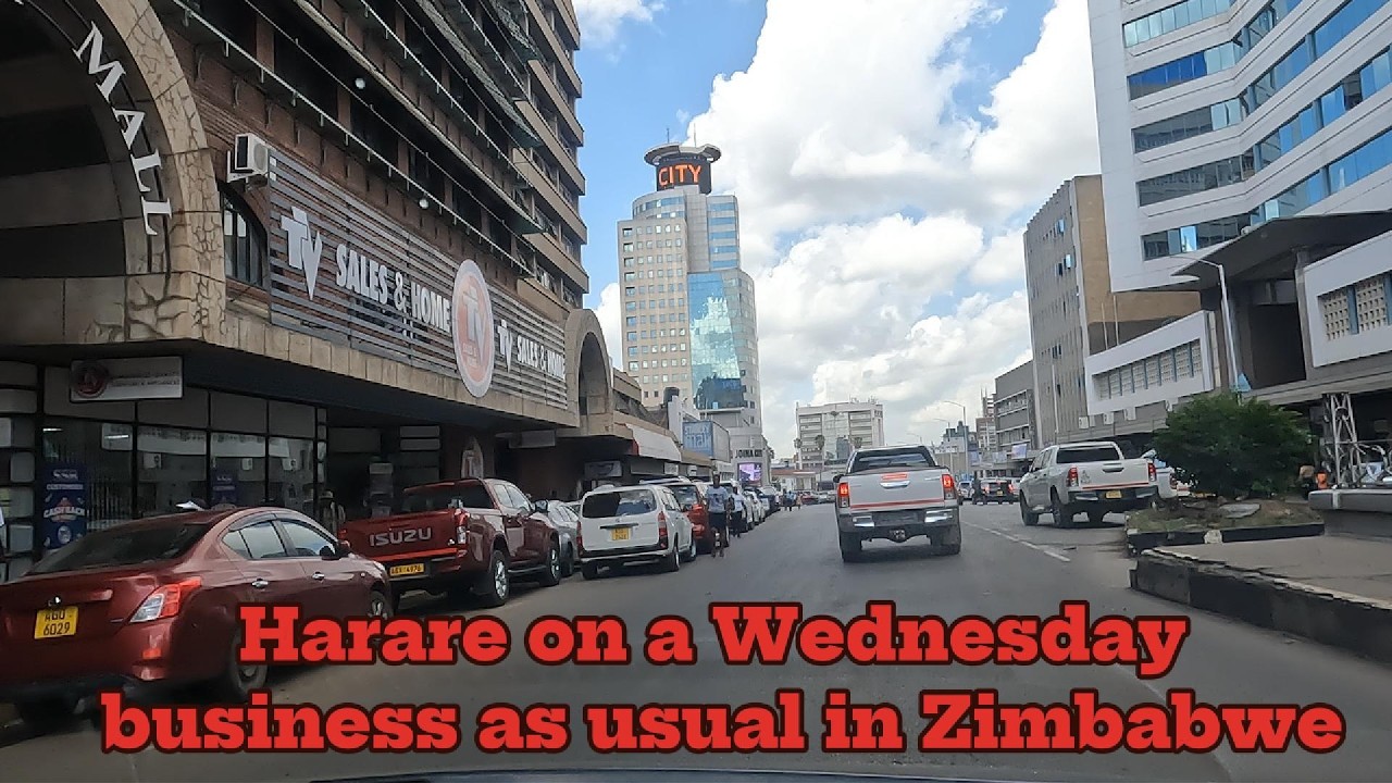Harare on a Wednesday business as usual #zimbabwe ##harare #africa #business #money #economy 
