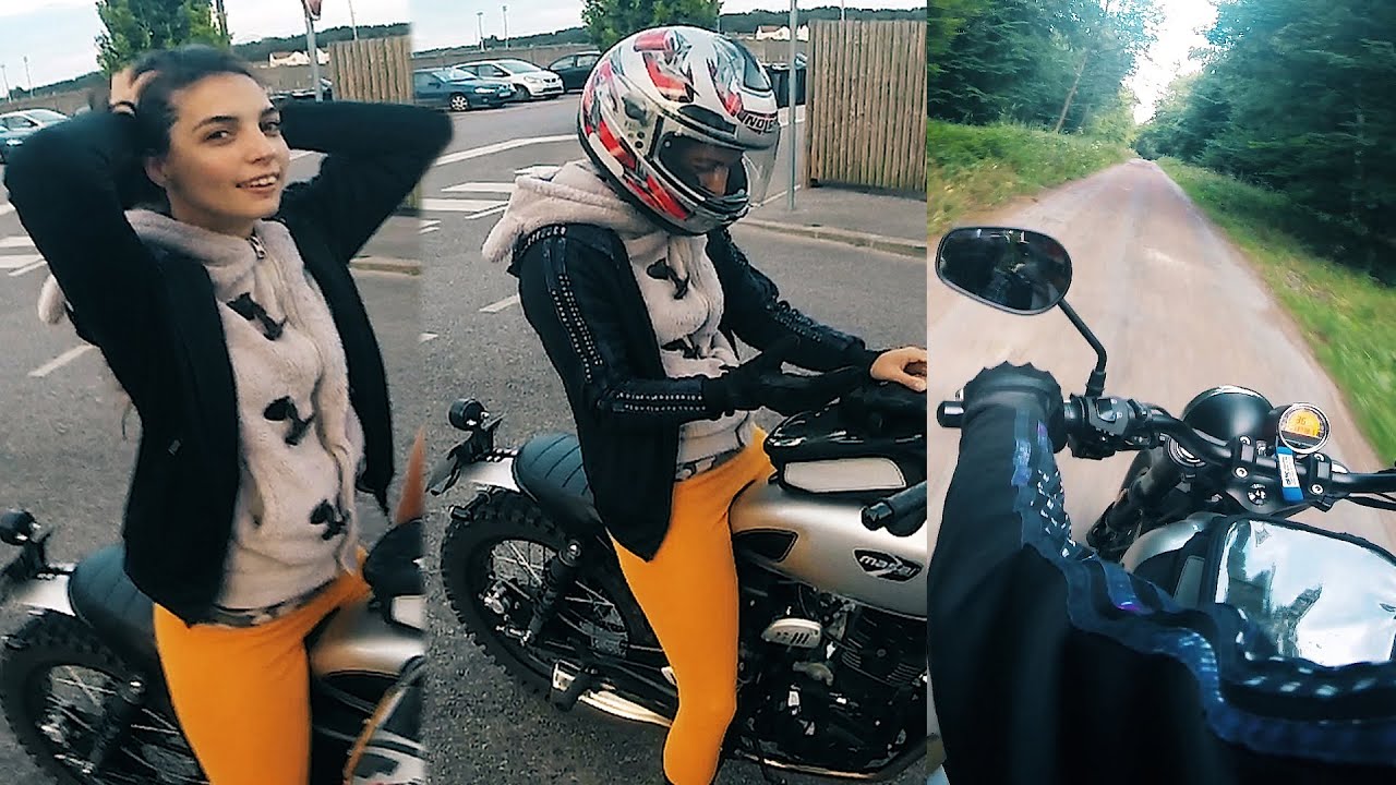 formation 125 prochaine étape Masai Scrambler Hanway apprendre à conduire une Moto 125 .