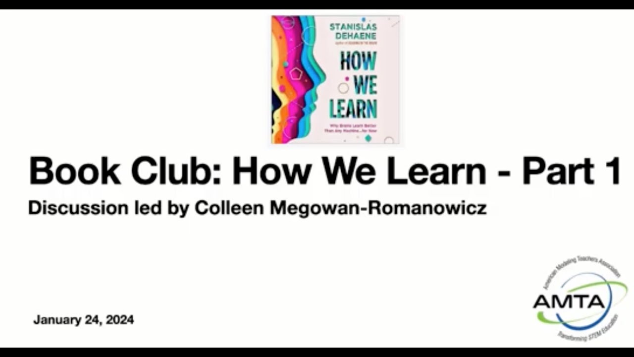 Book Club - "How We Learn"  part 1 (Jan 2024)