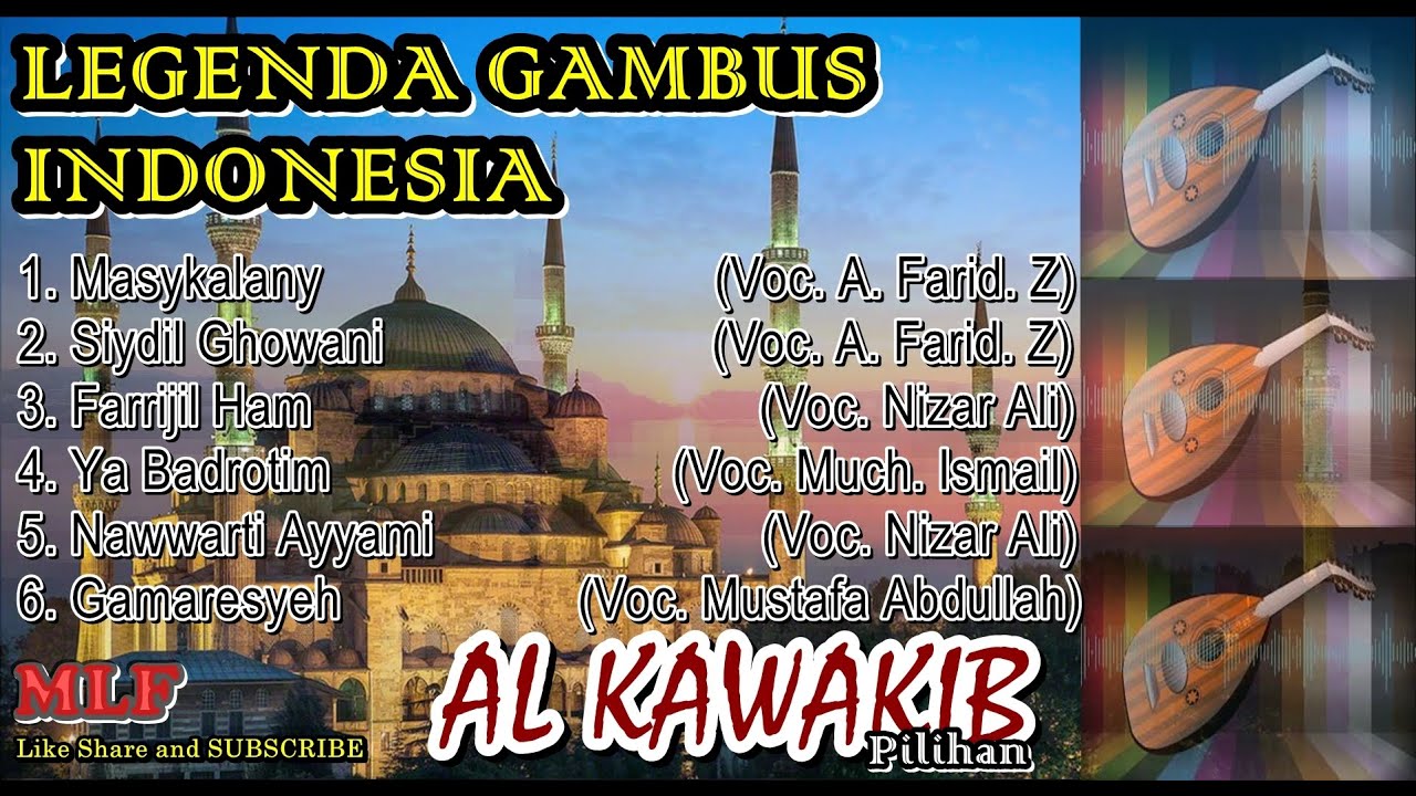 Koleksi Lagu Gambus AL KAWAKIB | Legenda Gambus Indonesia | KLASIK Pilihan | Gambus Asik