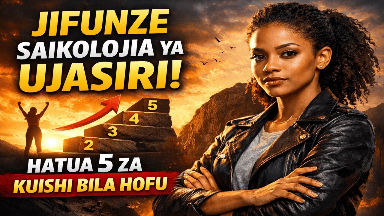 Jifunze Saikolojia ya Ujasiri: Hatua 5 za Kuishi Bila Hofu