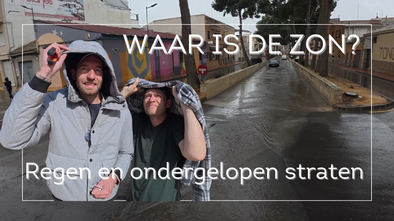 #49 Regen, ondergelopen straten en een rustig weekend op de finca - Genieten van Spanje