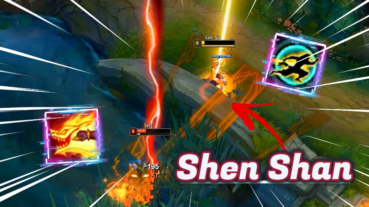 ONLY ShenShan LEE SIN Can Do This - CHINESE LEE SIN MONTAGE - League of Legends