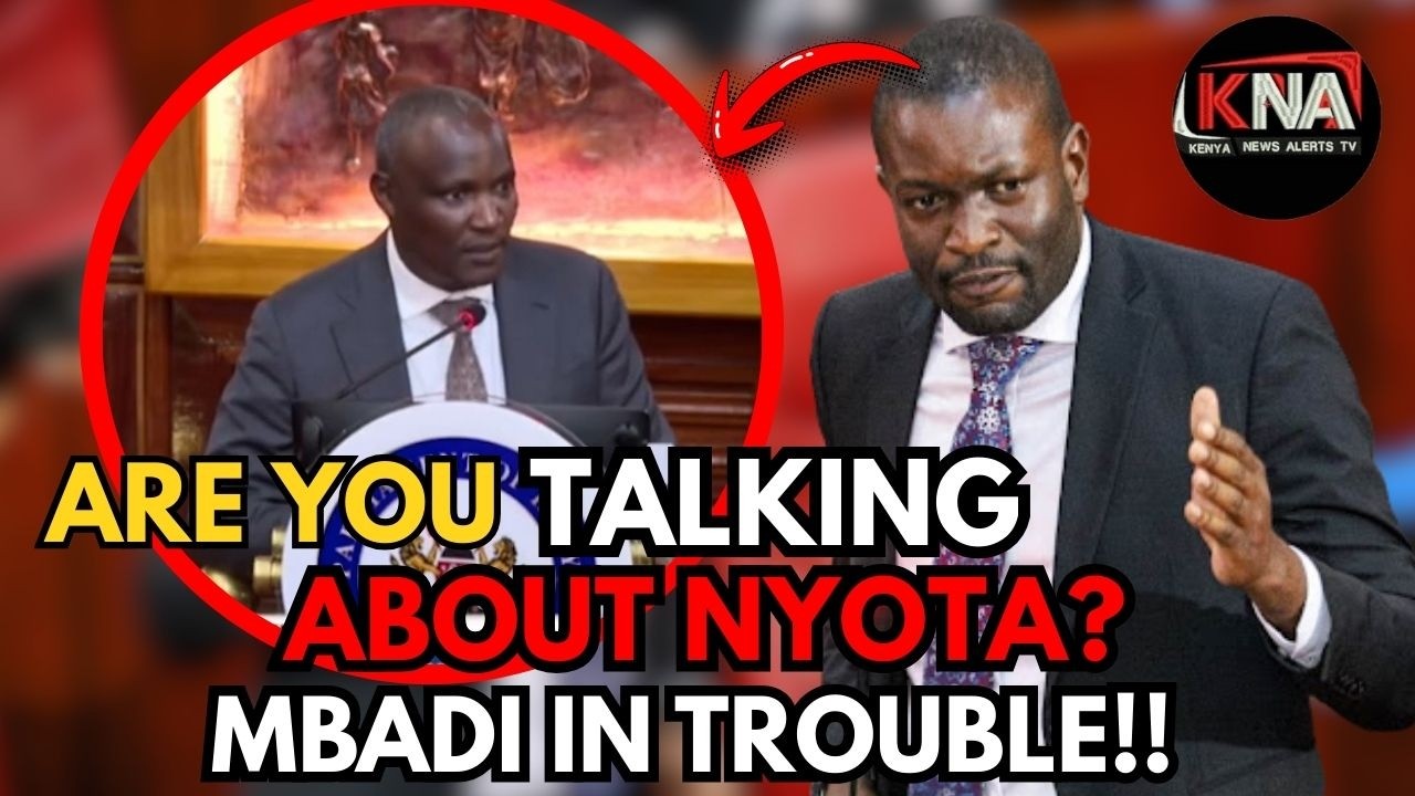 CS MBADI CORNERED BY SIFUNA, CLASHING OVER NYOTA FUND.