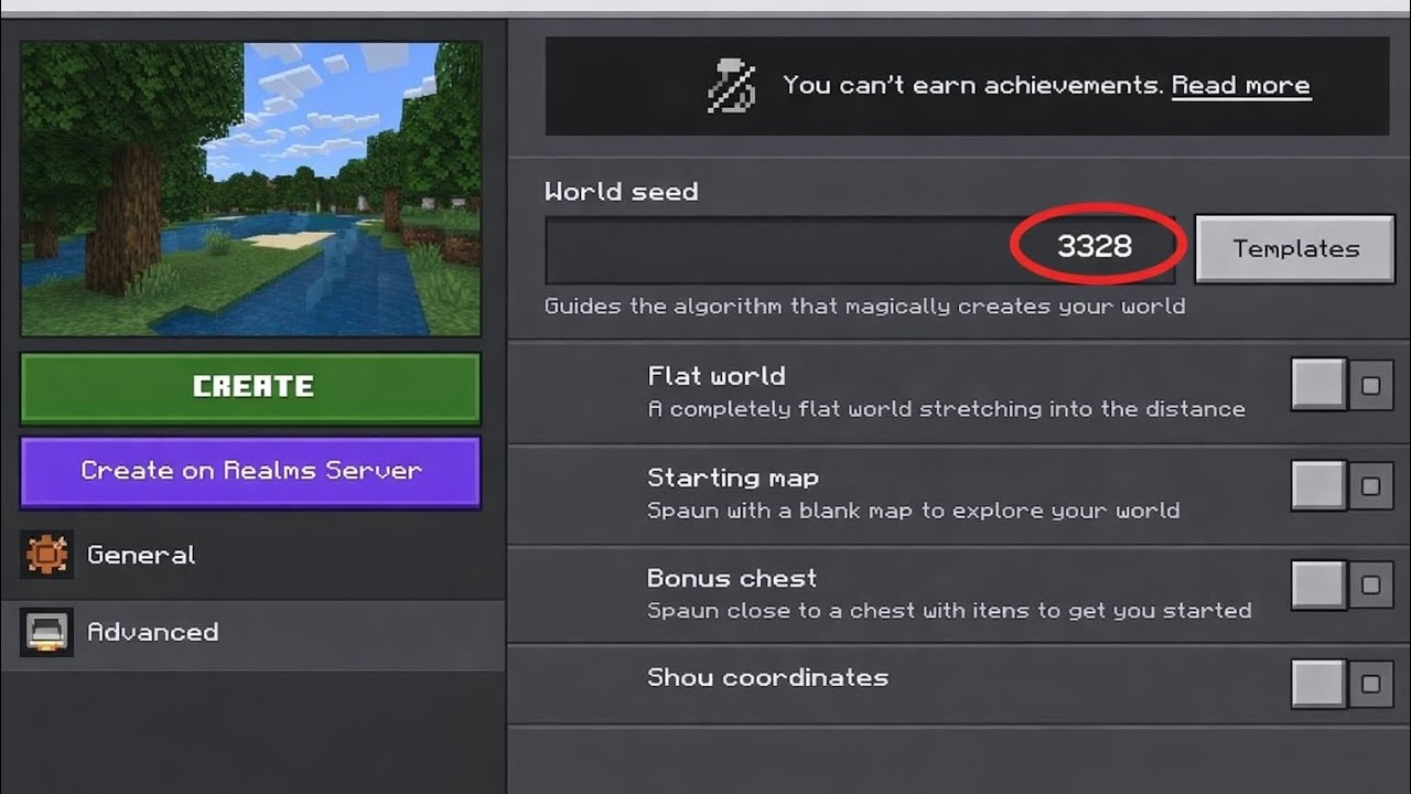 سيد ماينكرافت بدروك 🔥 قصر الغابة + قرية السهول + حديقة باهتة + غرفة المحاكمة Minecraft Bedrock Seed