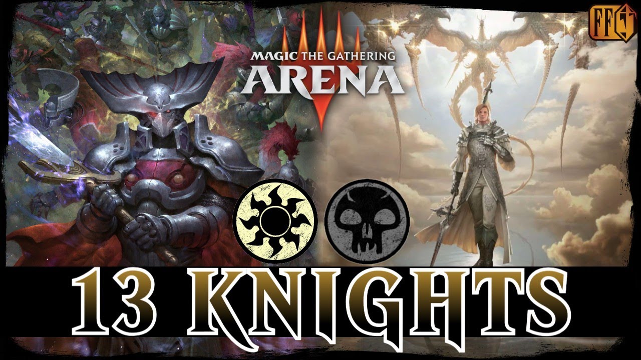KNIGHTS OF THE ROUND | MTG Arena - Orzhov BEST Knight Charge Summons FINAL FANTASY Standard Deck