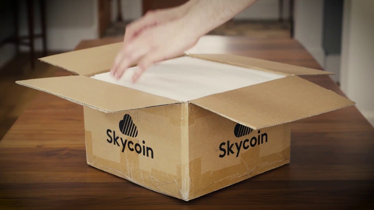 Unboxing the Skycoin Skyminer