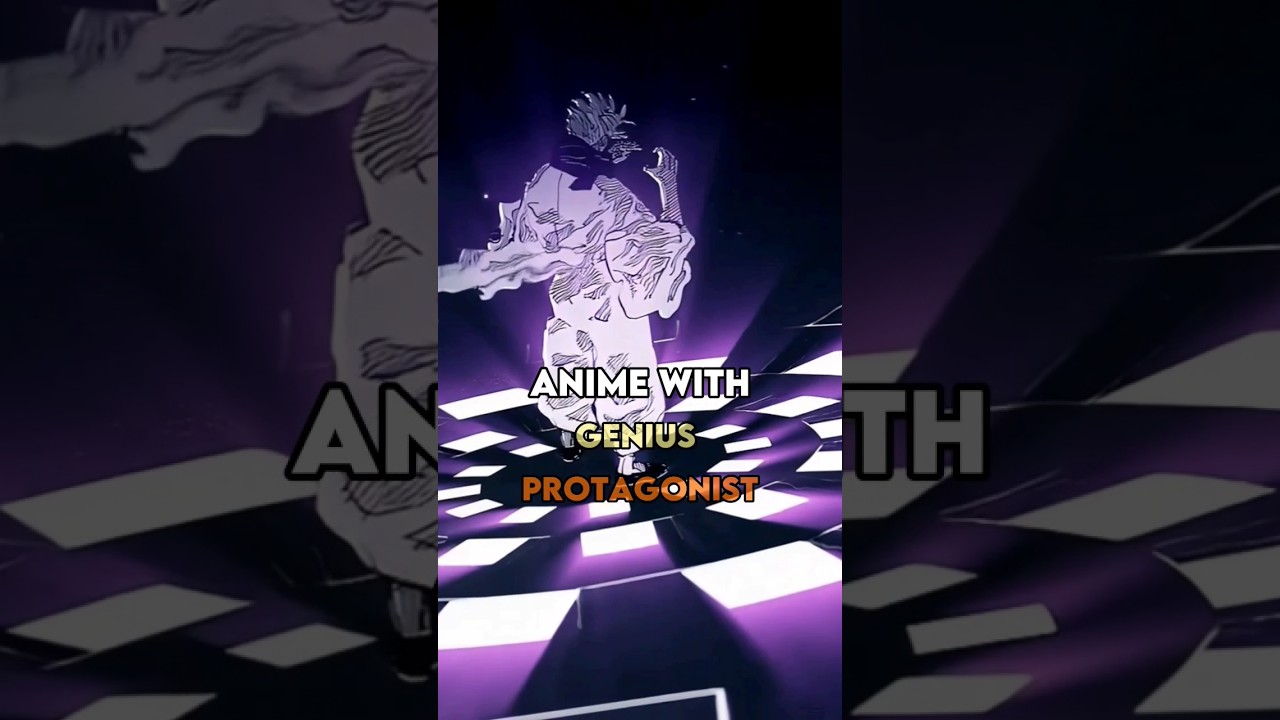 Anime with genius protagonist #anime #trending