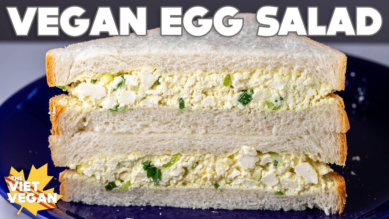 Vegan Egg Salad Sandwiches // Vegan Lunch Prep!