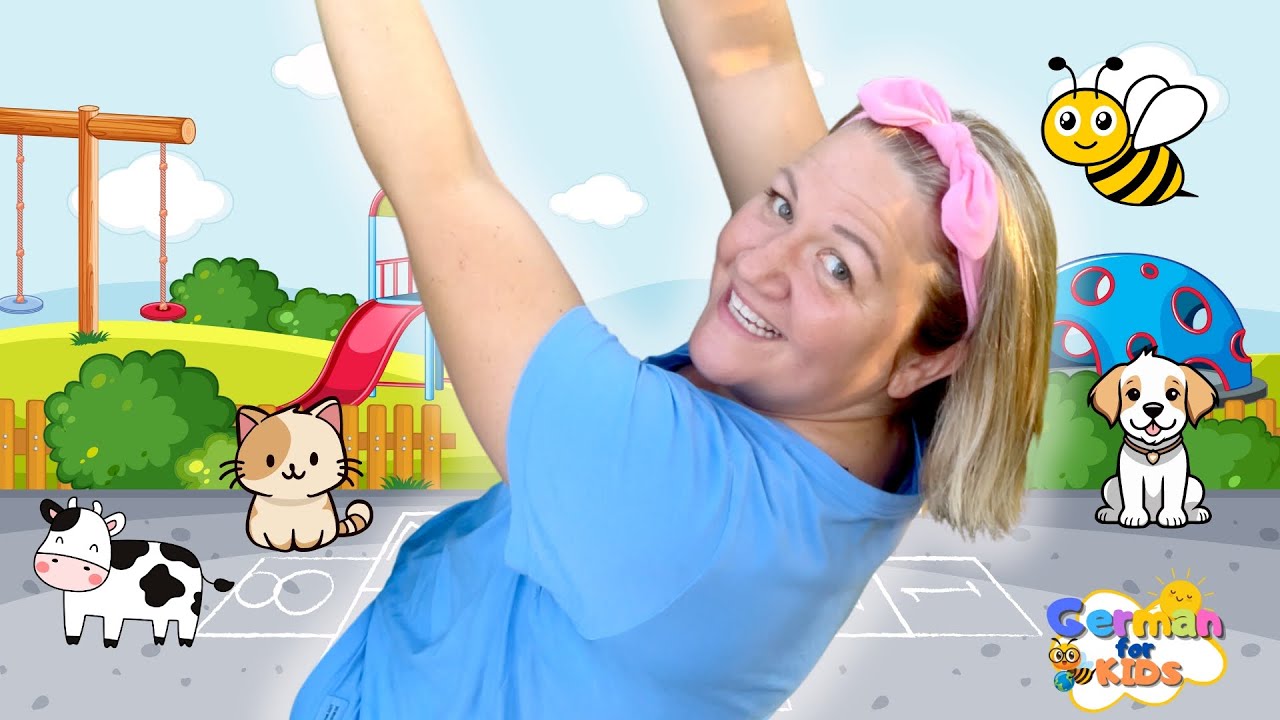 Riesen-Rutschspaß und Tierpuzzle-Abenteuer auf dem Spielplatz! | Lerne mit Frau Collett