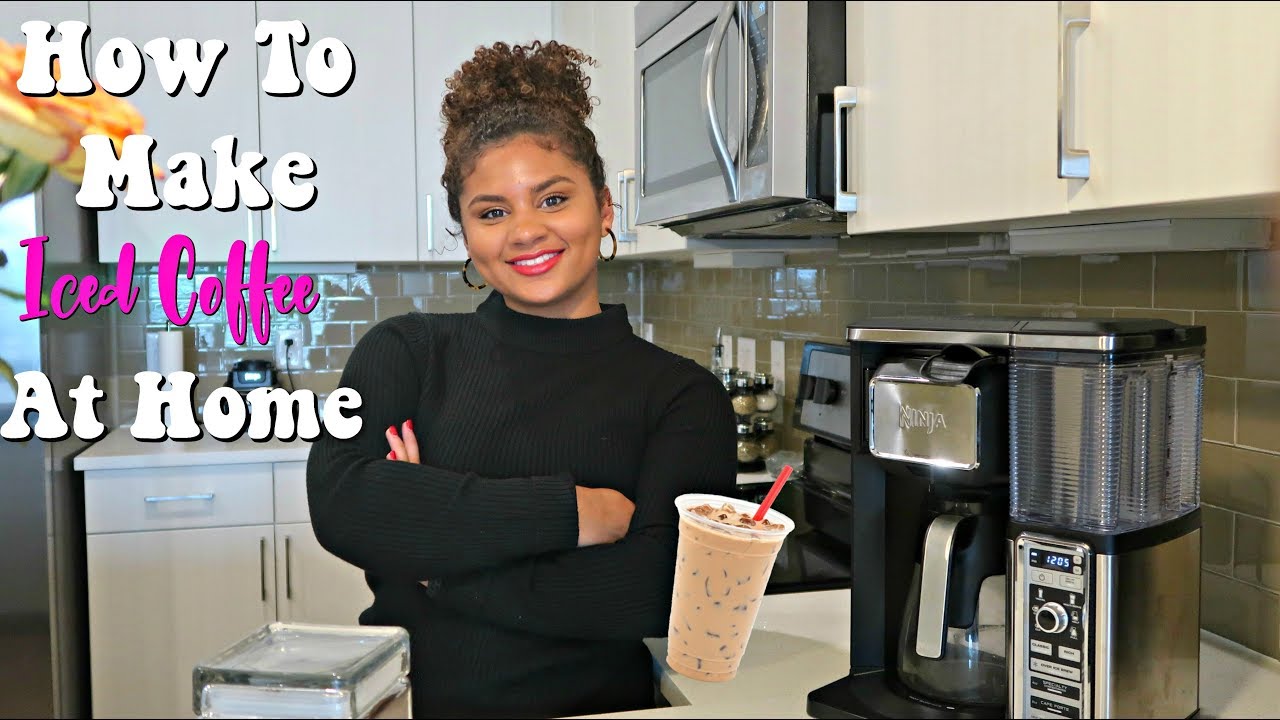 How to make the PERFECT Iced Coffee at Home! Ninja Coffee Pot