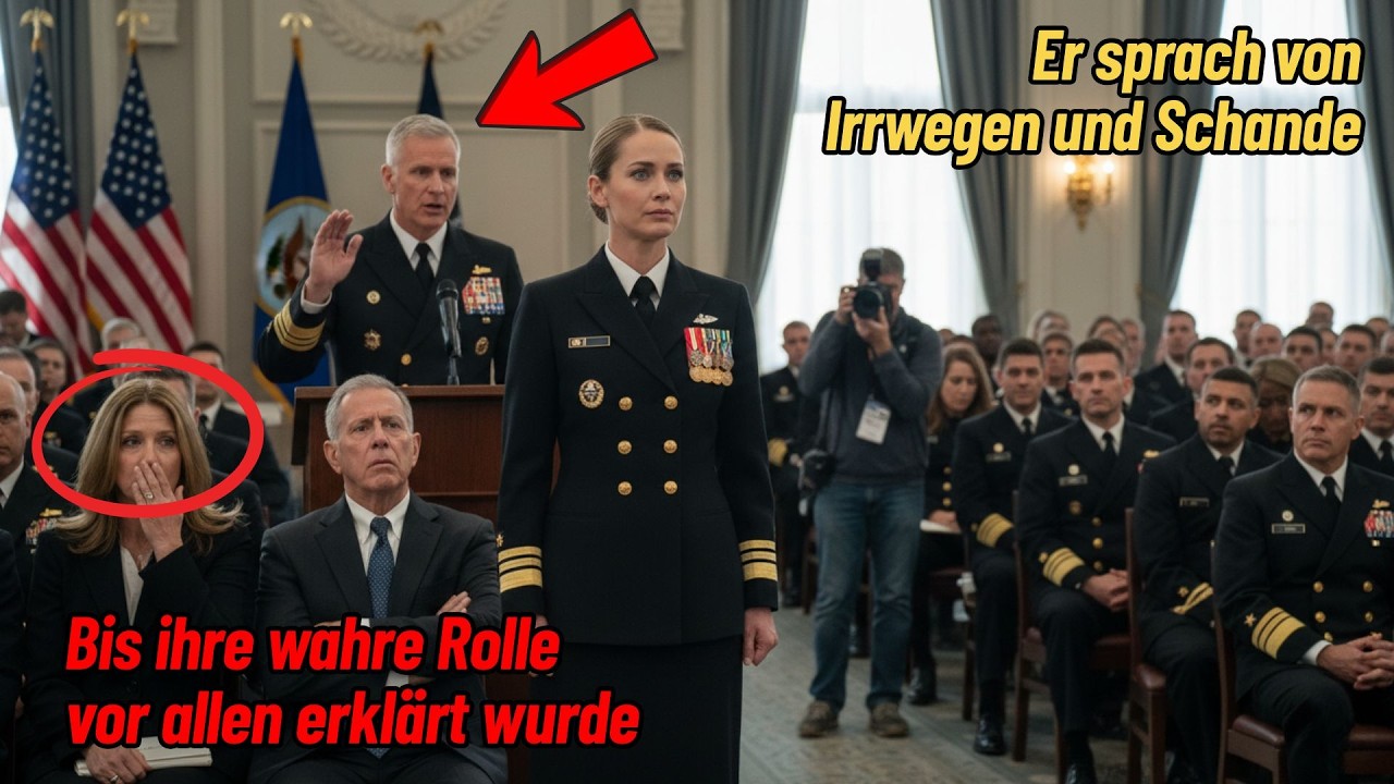 Er sprach von Irrwegen und Schande – bis ihre wahre Rolle vor allen erklärt wurde