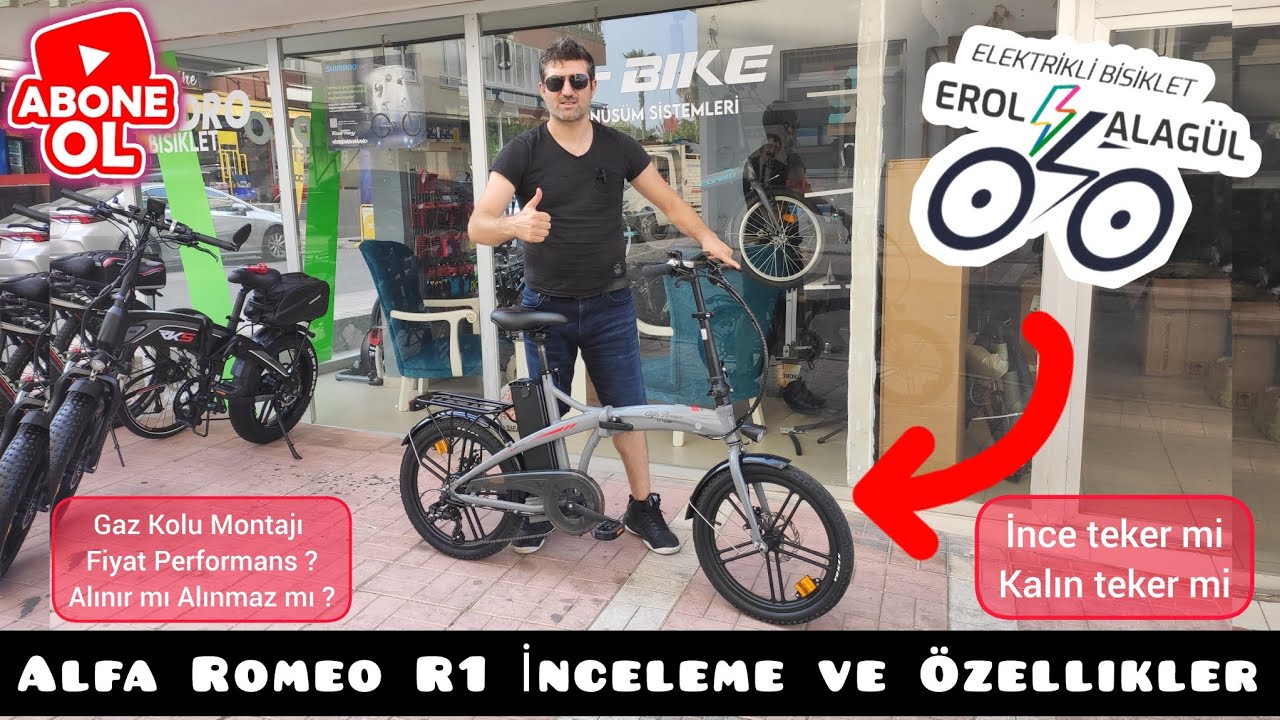 Alfa Romeo R1 detaylar inceleme karşılaştırma gaz kolu montajı ve tüm bilgiler