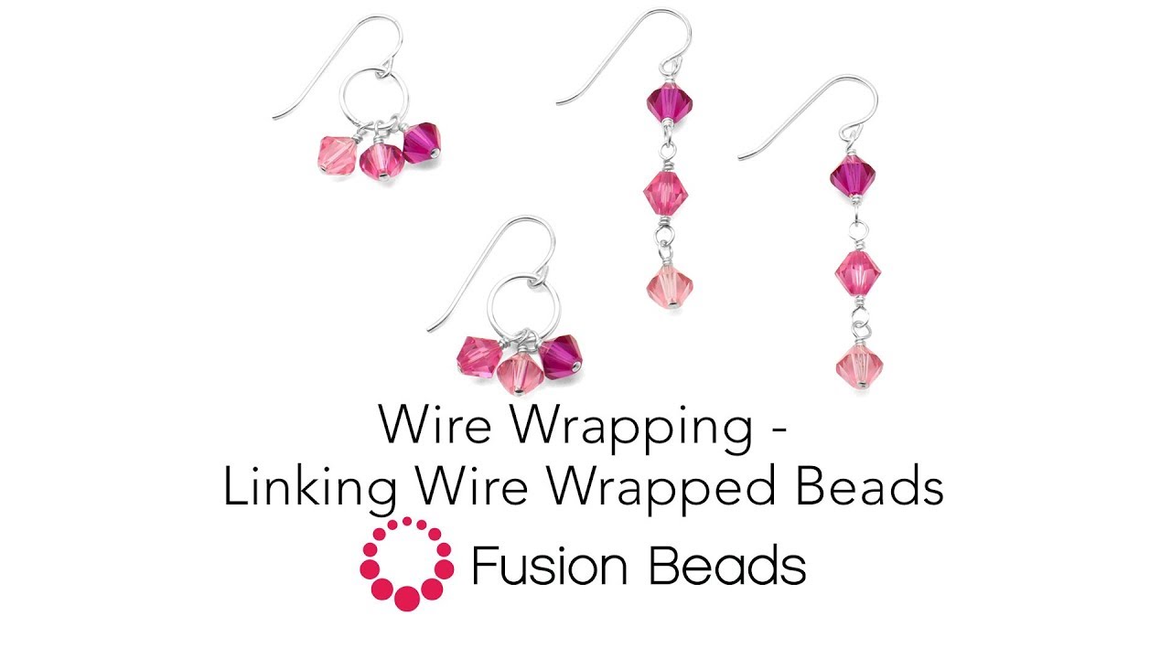 Learn to Link Wire Wrapped Beads with Fusion Beads