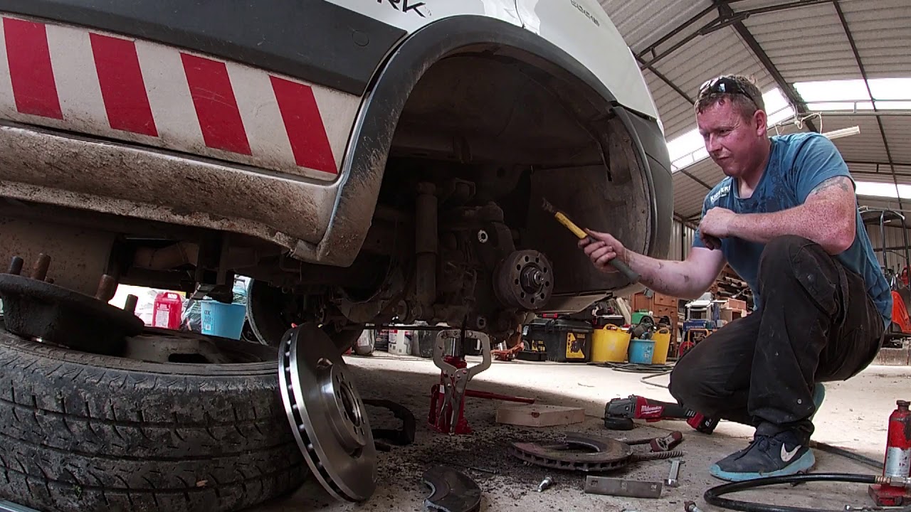 Brake caliper repair iveco daily