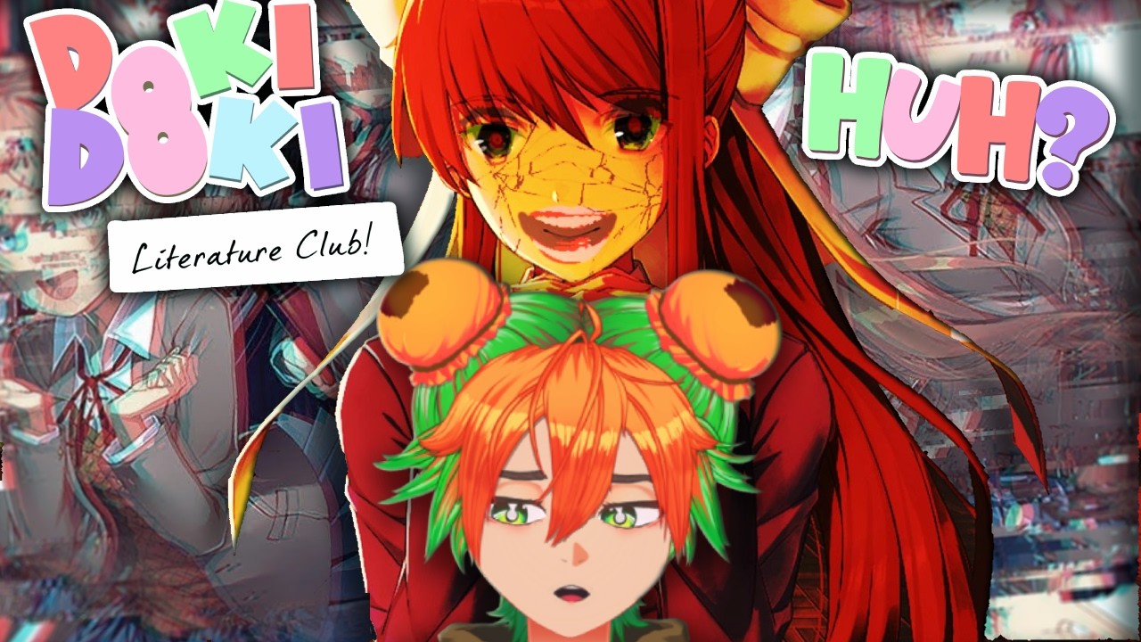 I Avoided This Game for Almost 10 YEARS... Doki Doki Literature Club【Froggy Kaeru】VTuber
