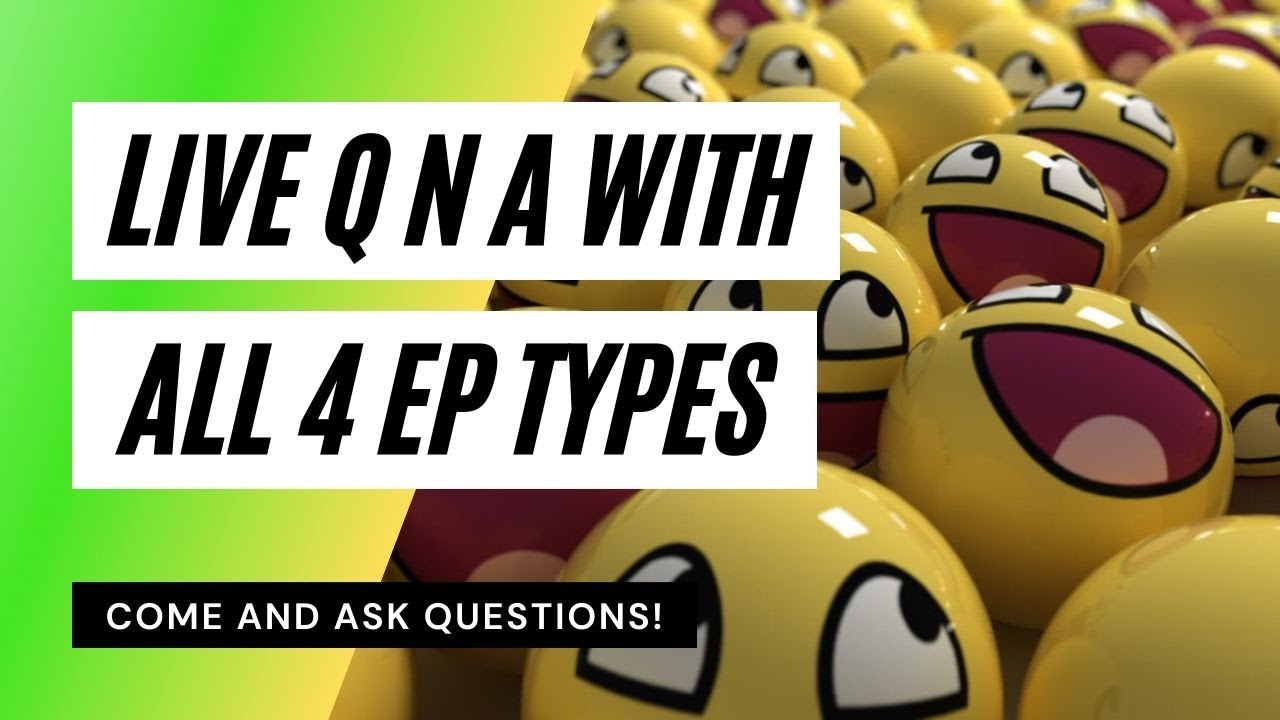 All 4 ExxP Types w/ dear kristin ESFP, Type Match ESTP, Heart of Michi ENFP & Boris ENTP