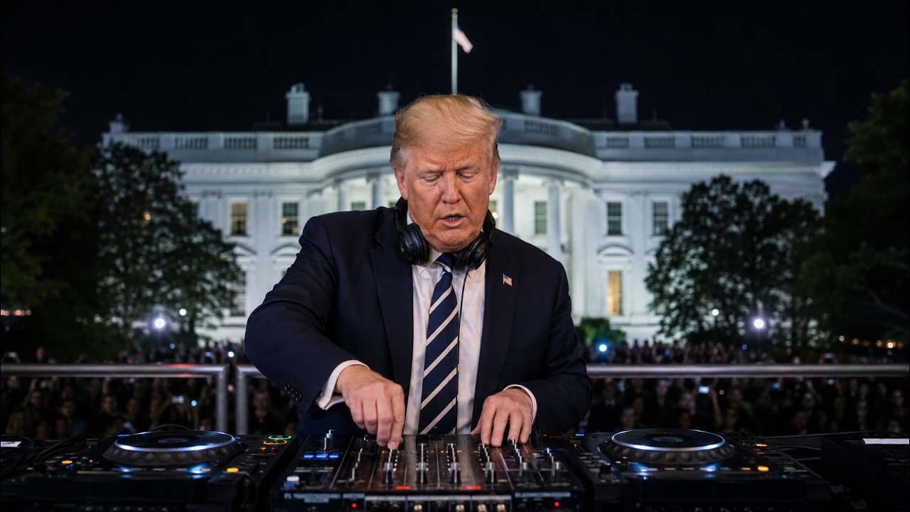 TRUMP: DJ SET | Make Techno Great Again! | Minimal Dark Melodic Techno Mix 2026