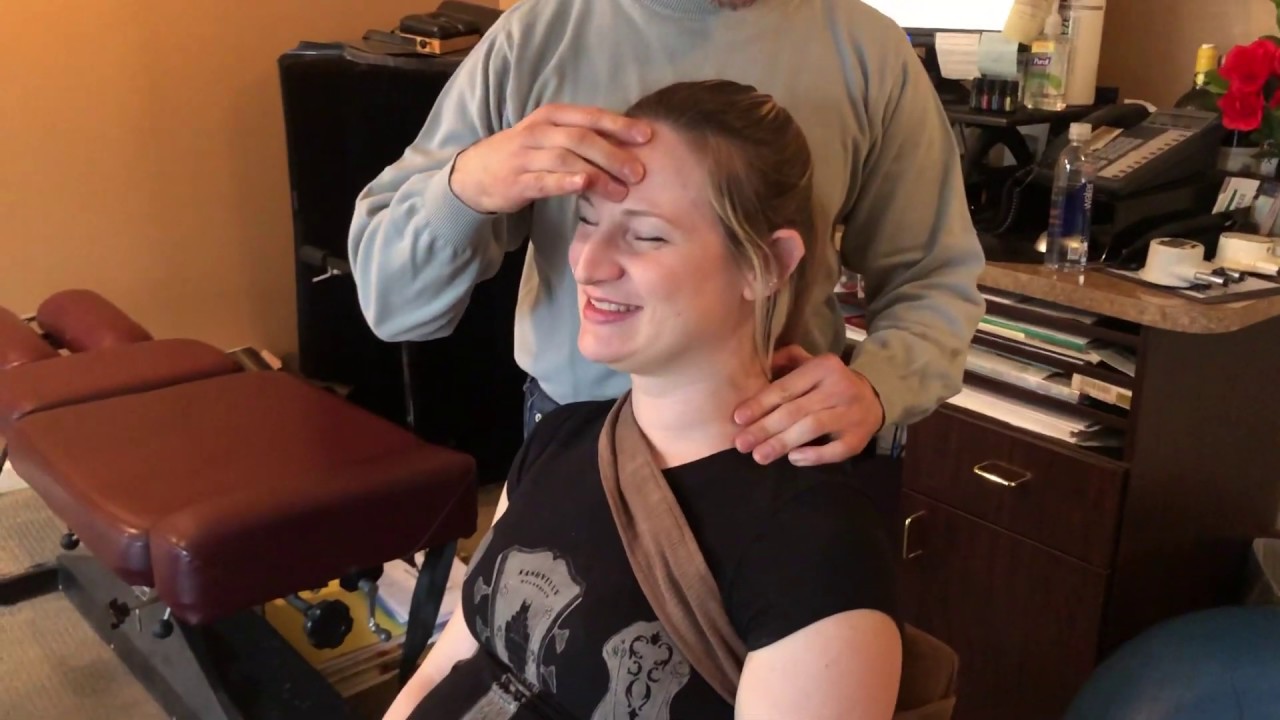 Chiropractic Adjustment - 34 Wks Pregnant - Neck, Back Pain, Sciatica, Headaches Improved - Gonstead